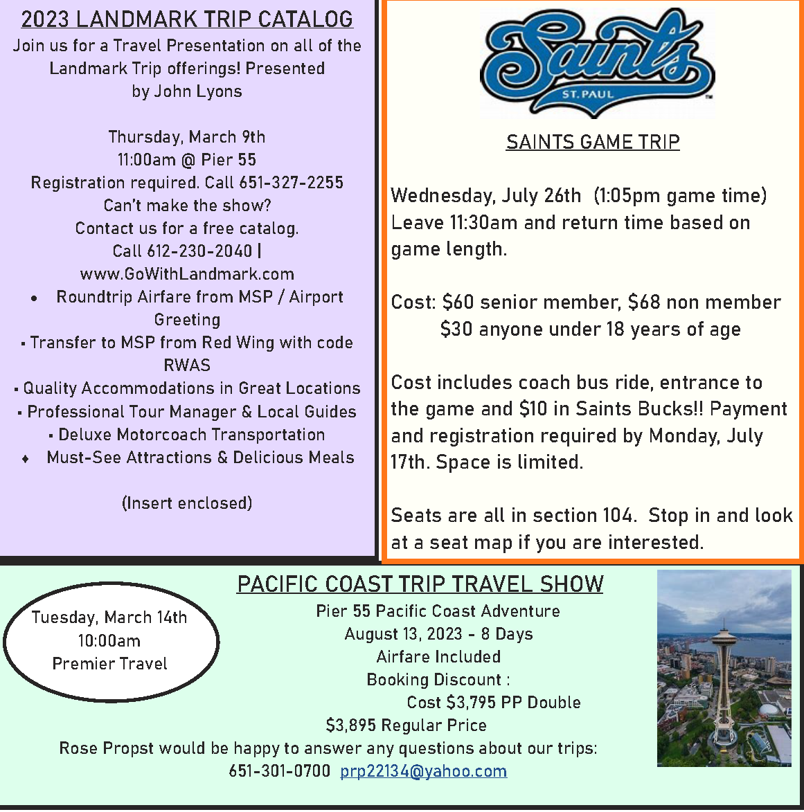 Red Wing Area Seniors