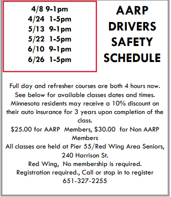 Red Wing Area Seniors